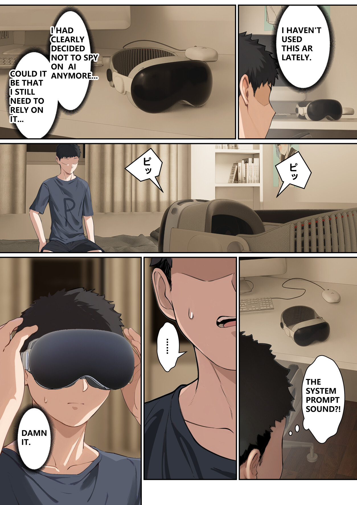 Hentai Manga Comic-My AR glasses can see various stats about my foster sister?!-Read-139